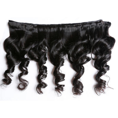 lumiere 4 Bundles Malaysian Loose Wave Virgin Human Hair Extension - Lumiere hair
