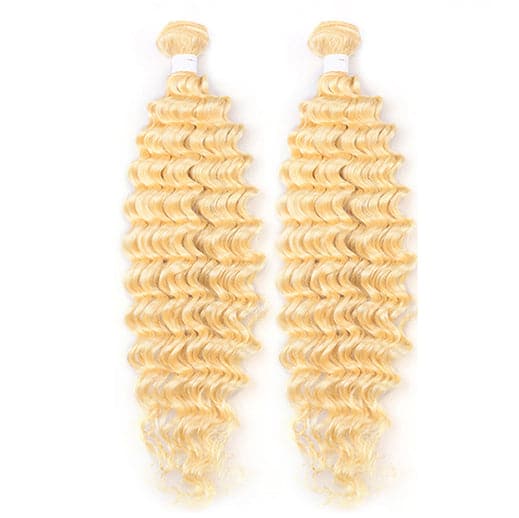 lumiere 613 Blonde Deep Wave 2 Bundles human hair - Lumiere hair