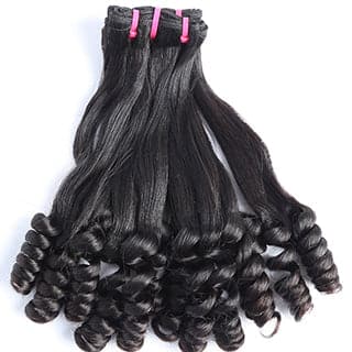 Lumière cheveux raides Funmi 4 pièces faisceaux de cheveux humains indien 40 pouces de long faisceaux Extensions de cheveux en vrac 