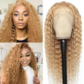 #27 Deep Wave 4x4/5x5/13x4 Lace Closure/Frontal 150%/180% Density Wigs For Women
