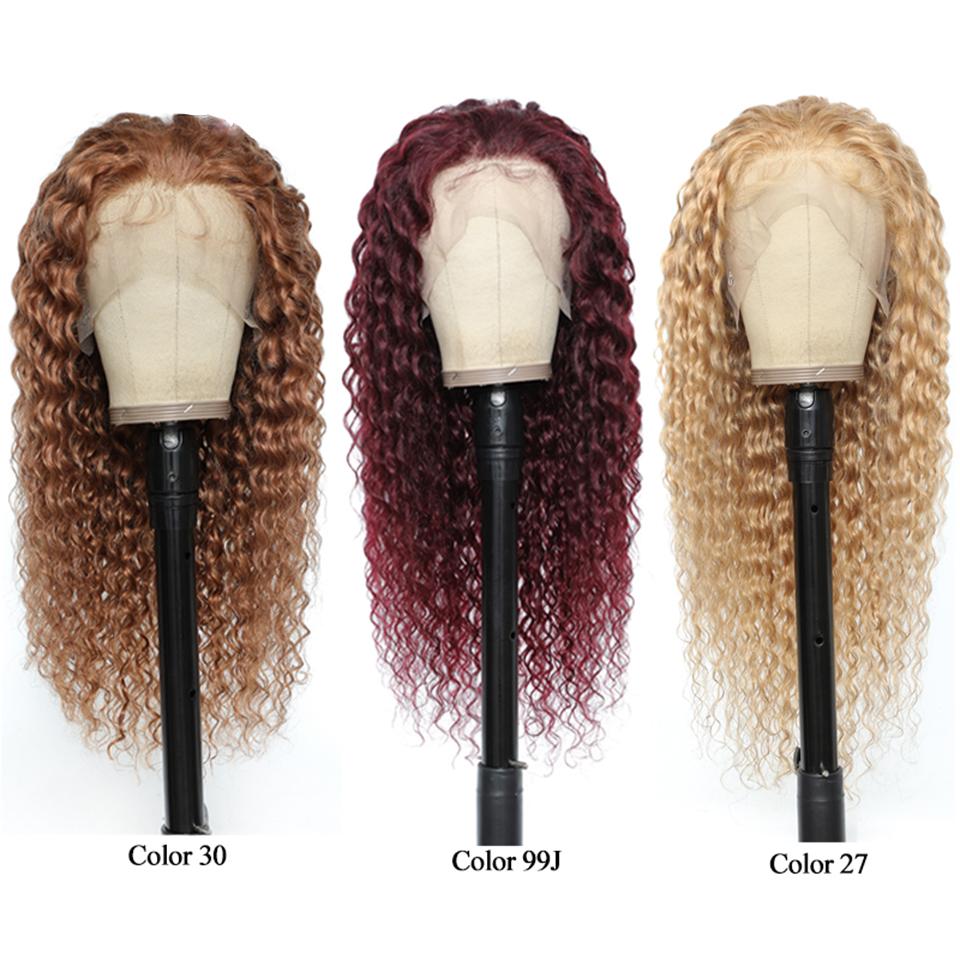 #27 Glueless Deep Wave Ready to Wear 4x4/5x5/13x4 Lace Closure/Frontal 150%/180% Density Wigs For Women Pre Plucked