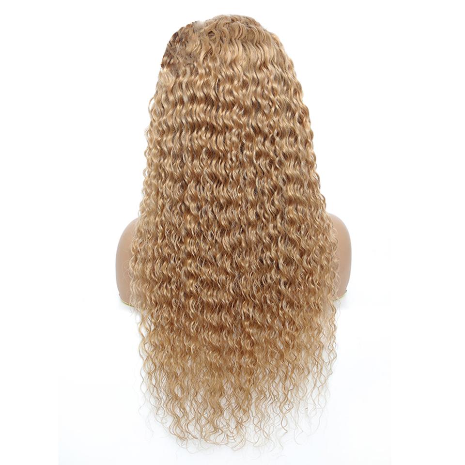 #27 Deep Wave 4x4/5x5/13x4 Lace Closure/Frontal 150%/180% Density Wigs For Women