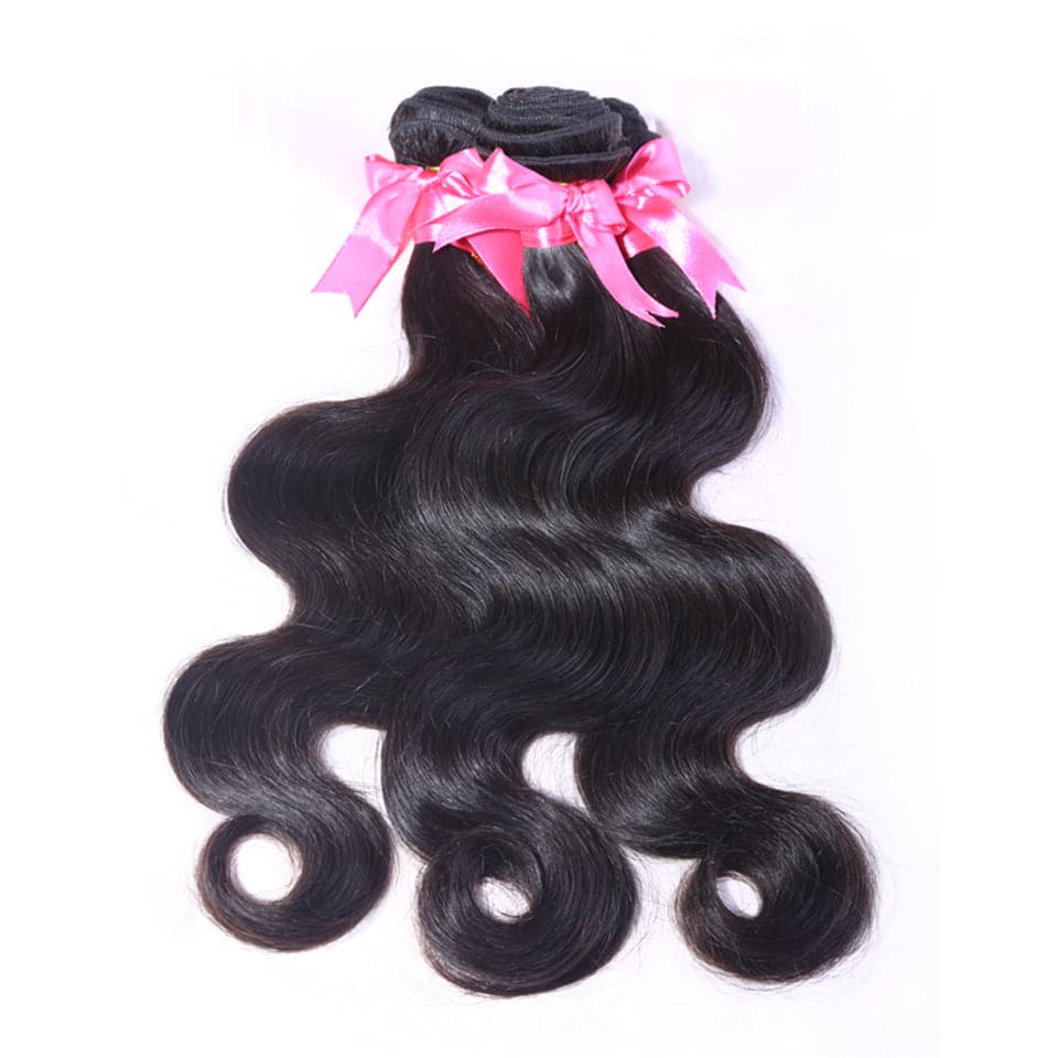 lumiere 3 Bundles Peruvian Body Wave Virgin Human Hair Extension 8-40 inches - Lumiere hair