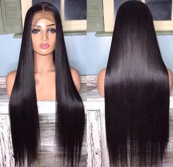 Straight 13x1x6 Lace T Part Lace Wigs With Baby Hair Human Hair For Black Women