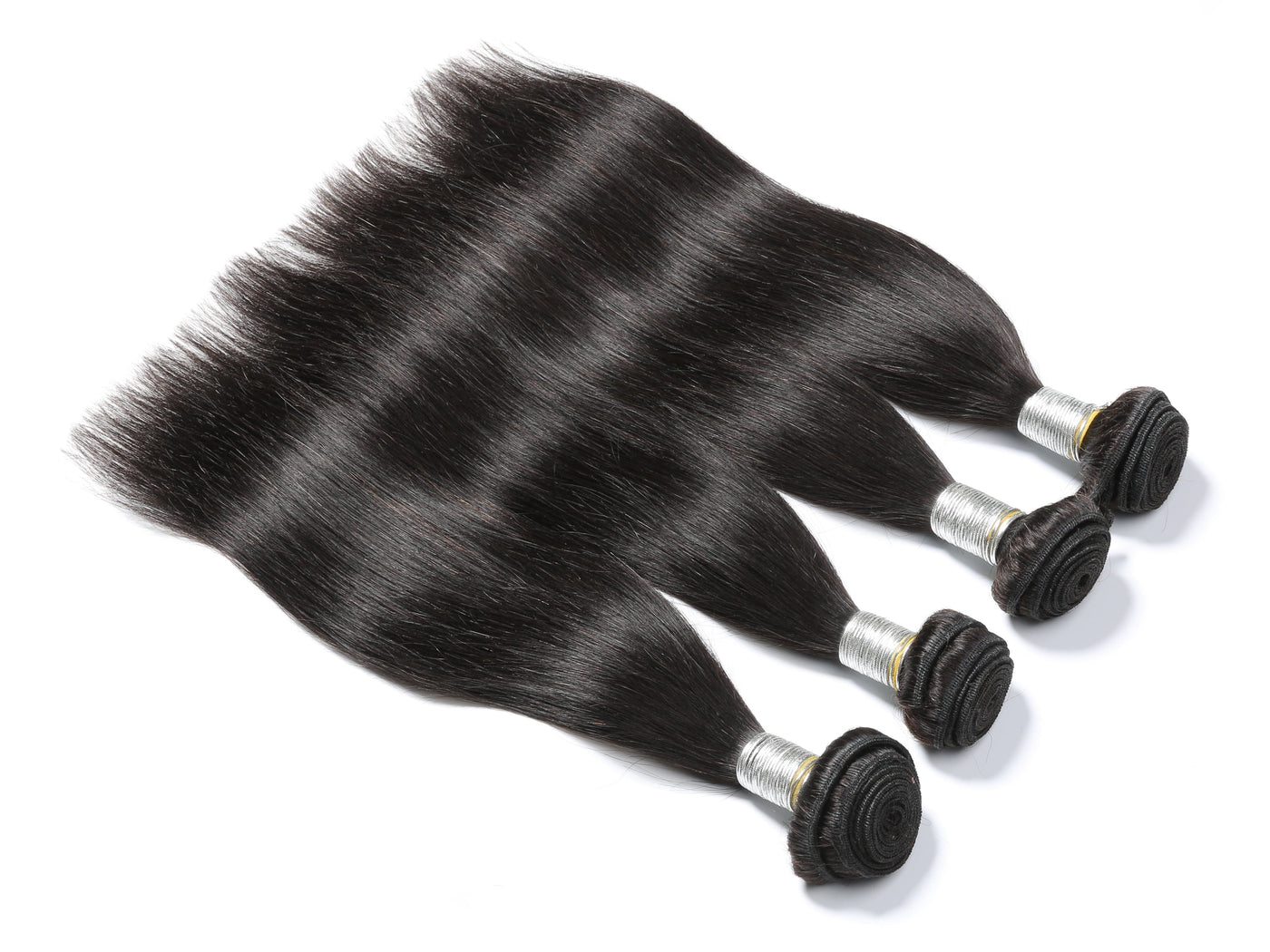 lumiere 4 Bundles Indian Straight Virgin Human Hair Extension 8-40 inches - Lumiere hair