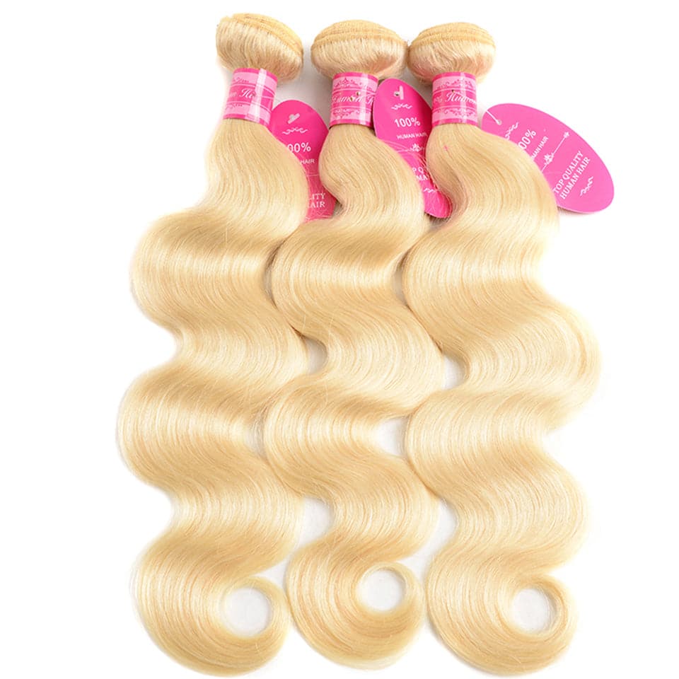 lumiere 4 Bundles Blonde Color 613 Body Wave Virgin Human Hair Extension