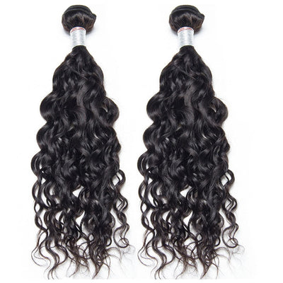 lumiere 2 Bundles water wave Virgin Human Hair Extension - Lumiere hair