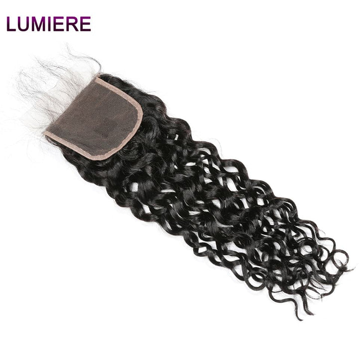 lumiere One Piece Water Wave Virgin Human Hair 4x4 Lace Closure - Lumiere hair