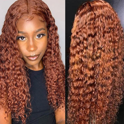 #33 Kinky Curly Ready to Wear 4x4/5x5/13x4 Lace Closure/Frontal 150%/180% Density  Glueless Wigs For Women Pre Plucked