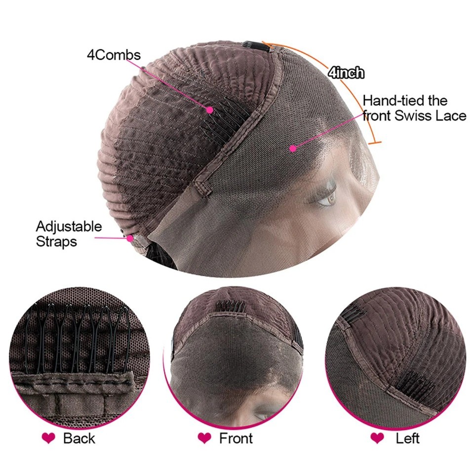 Loose Deep Wave Lace Closure & frontal Wigs Virgin Human Hair - Lumiere hair