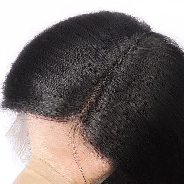 Straight 13x1x6 Lace T Part Lace Wigs With Baby Hair Human Hair For Black Women