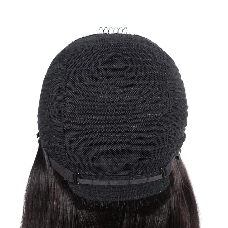 Straight hair 4x4 Lace Closure / Frontal Human Hair wigs With Baby Hair 150% Density - Lumiere hair