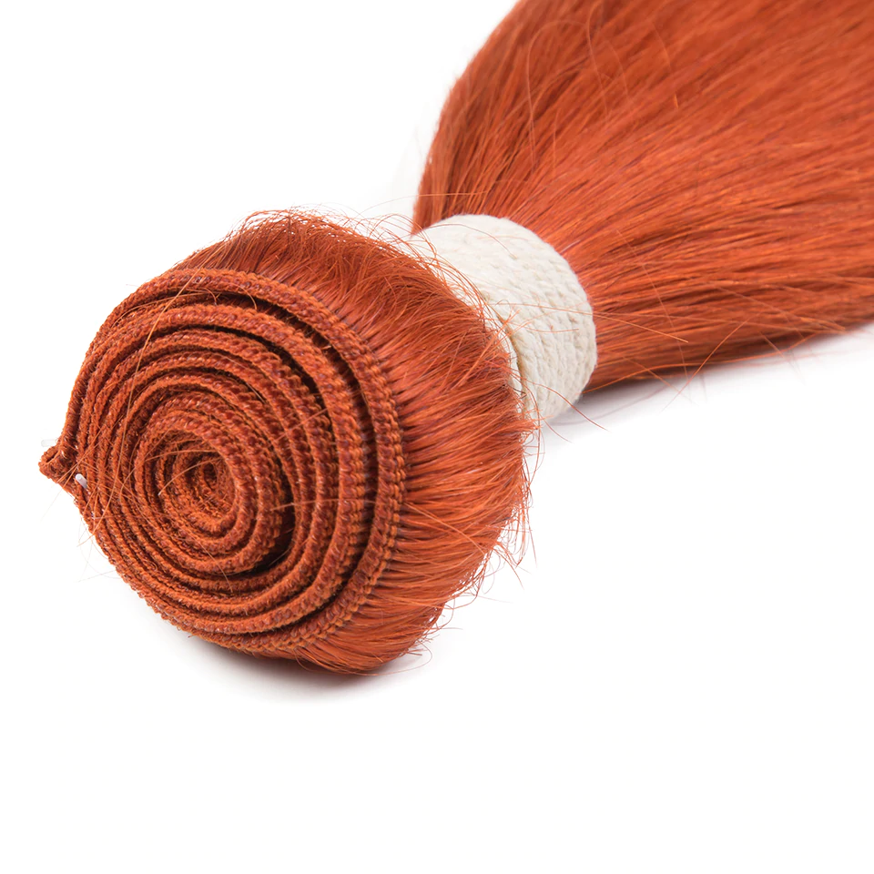 lumiere #350 Straight 3 Bundles 100% Virgin Human Hair Extension