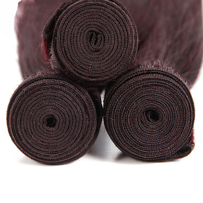 lumiere Color 99j body wave 3 Bundles 100% Virgin Human Hair Extension