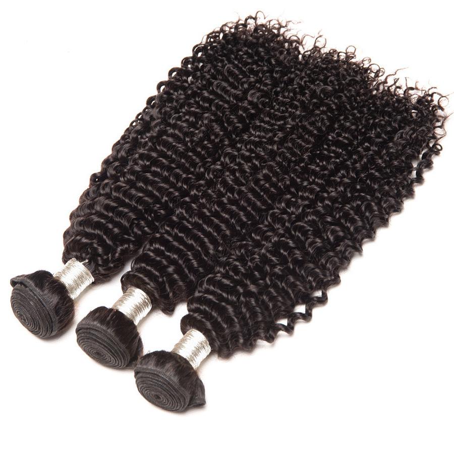 lumiere Brazilian Kinky Curly Virgin Hair 3 Bundles  Human Hair Extension 8-40 inches - Lumiere hair