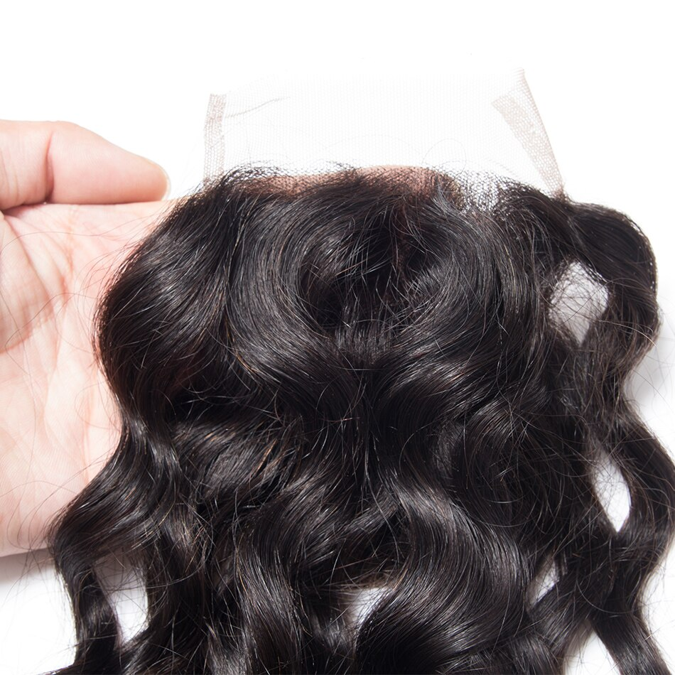 lumiere One Piece Water Wave Virign Human Hair 5X5/6X6/4x4x1 T part/ Lace Closure