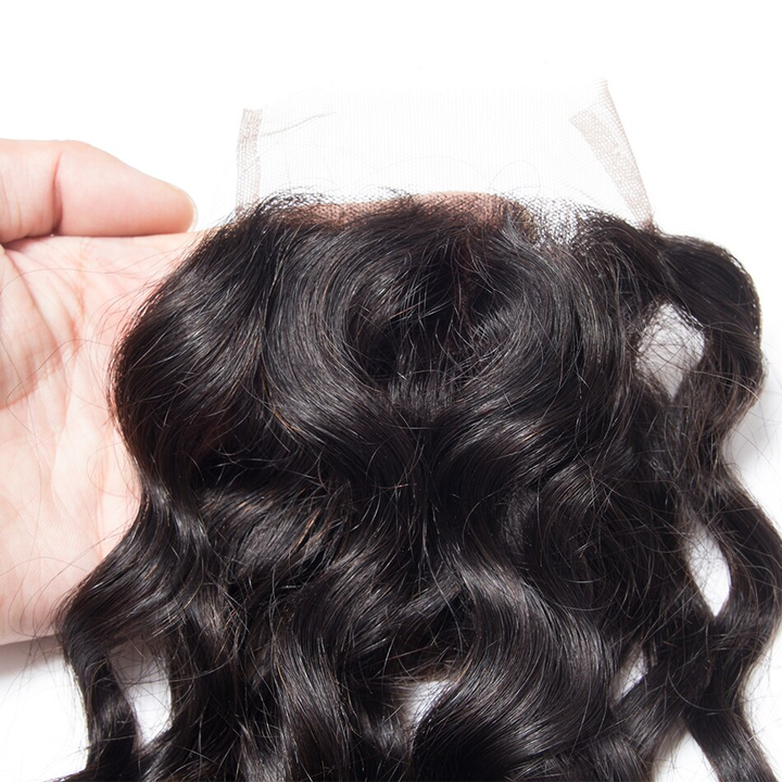 lumiere One Piece Water Wave Virign Human Hair 5X5/6X6/4x4x1 T part/ Lace Closure