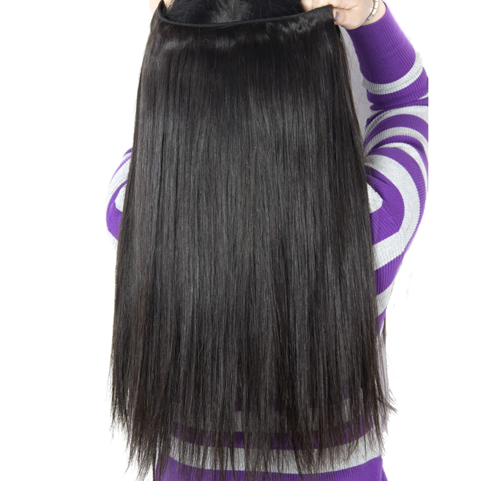 lumiere 3 Bundles Indian Straight Virgin Human Hair Extension 8-40 inches - Lumiere hair
