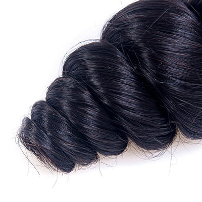 lumiere Hair 4 Bundles Malaysian Loose Wave Virgin Human Hair Extension - lumiere Hair