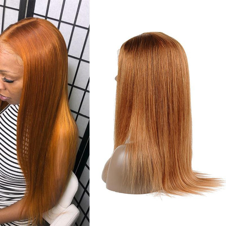 lumiere #30 Straight 4x4/5x5/13x4 Lace Closure/Frontal 150%/180% Density Wigs For Women Pre Plucked - Lumiere hair