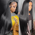 Straight Hair 13x4 Transparent HD Lace Front Wig 100% Human Hair