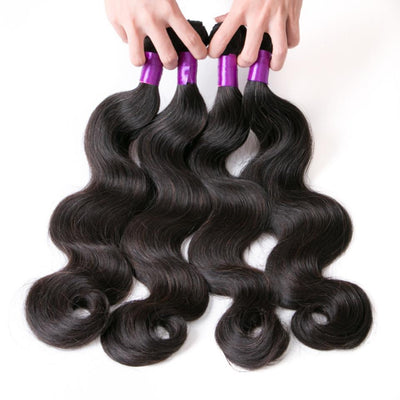 4 Bundles Brazilian Body Wave Virgin Human Hair Extension 8-40 inches - Lumiere hair