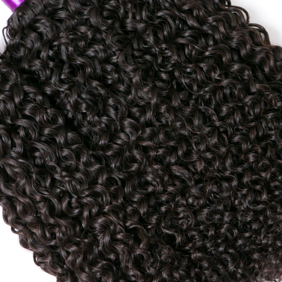 lumiere Malaysian Kinky Curly Virgin Hair 3 Bundles Human Hair Extension 8-40 inches - Lumiere hair
