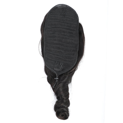 Loose Wave Drawstring Ponytail Extension Human Hair For Black Women
