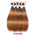 lumiere 1B/30 Ombre Cheveux Raides 4 Faisceaux 100% Vierge Extension de Cheveux Humains 