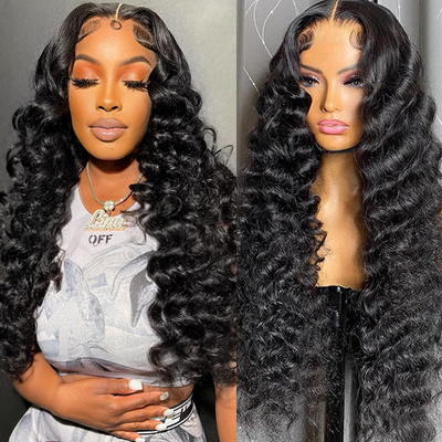Loose Deep Glueless Wigs With Baby Hair