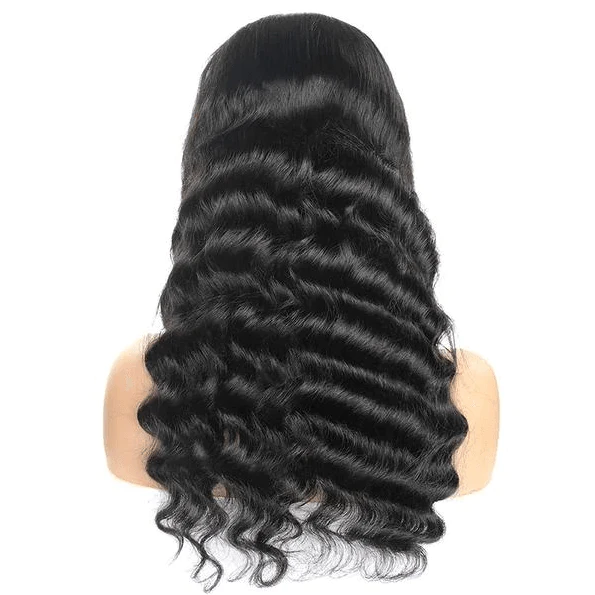 LumiereHair Transparent Loose Deep Wave Wig Lace Frontal Closure Wig