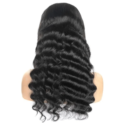 Lumiere Hair Transparent Loose Deep Wave Wig Lace Frontal Closure Wig