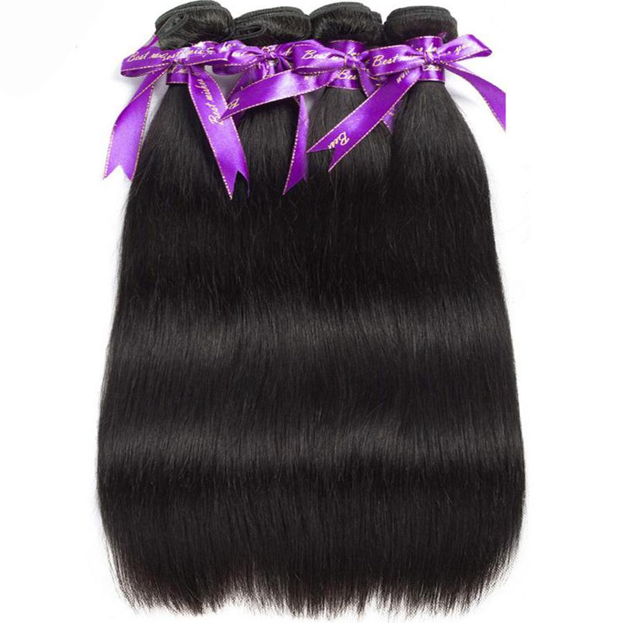 lumiere 4 Bundles Malaysian Straight Virgin Human Hair Extension 8-40 inches - Lumiere hair