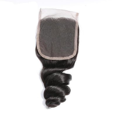 lumiere Hair 1 Piece Loose Wave Virgin Human Hair 4x4 Lace Closure - Lumiere hair