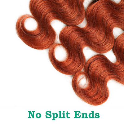 1B/350 4 Bundles Ombre Body Wave Virgin Human Hair Extension