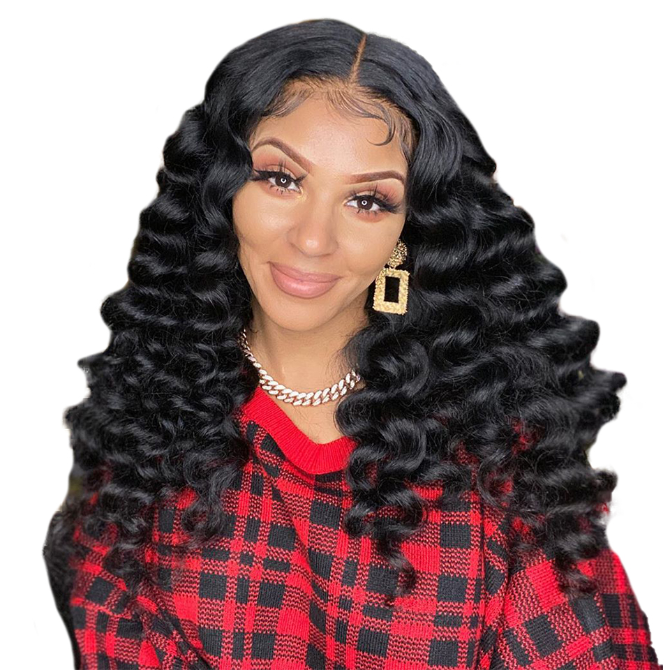 Loose Wave 4 Bundles With Closure 5x5 lace 100% virgin human hair