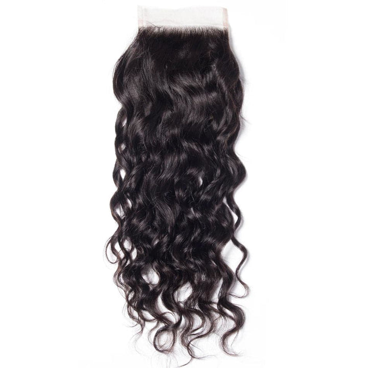 lumiere One Piece Water Wave Virign Human Hair 5X5/6X6/4x4x1 T part/ Lace Closure