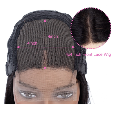 Loose Deep Wave Lace Closure & frontal Wigs Virgin Human Hair - Lumiere hair