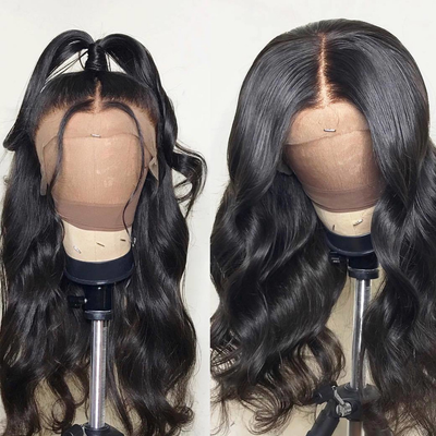 Lumiere Body wave Full Lace human hair Wigs With Baby Hair