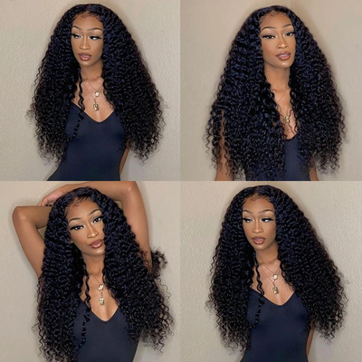 lumiere Malaysian Deep Wave 4 Bundles Virgin Human Hair Extension 8-40 inches - Lumiere hair