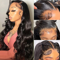 Body Wave 13X4 Lace Front Human Hair Wigs for Women
