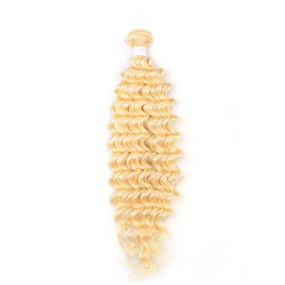 lumiere 613 Blonde Deep Wave  1 bundle human hair - Lumiere hair